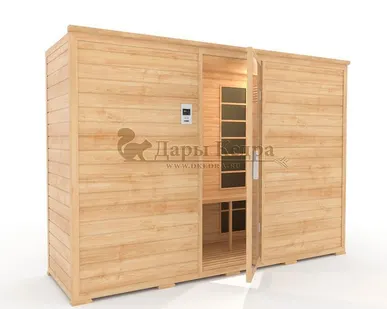 фото ПЯТИМЕСТНАЯ ИК-САУНА С КАРБОНОВЫМИ ИЗЛУЧАТЕЛЯМИ