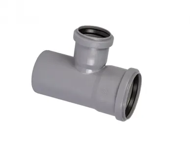 фото Тройник 75/50 (87.5°) для внутренней канализации HTEA Ostendorf