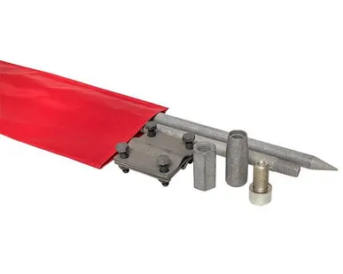 фото Комплект заземления верт. с заострением d16 дл.3м (2х1.5м) HZ EKF gc-21301