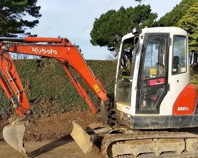 фото Аренда мини-экскаватора Kubota KX61-3, Санкт-Петербург