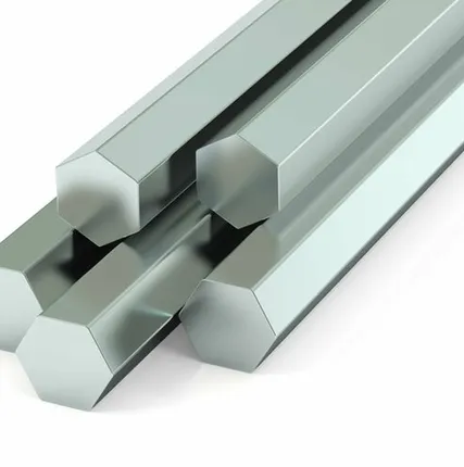 Фото №0 Шестигранник из нержавеющей стали 12х18н10т д.8 мм длина 400 мм. Шестиугольный пруток из нержавейки