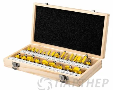 фото Набор фрез Kolner KMC 8/24 (Вид - концевая, d хвостовика 8 мм)