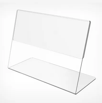 Фото №0 Ценникодержатель горизонтальный 70*50мм (пэт 0.5)