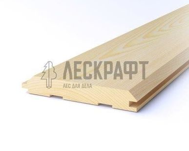 фото Имитация бруса 20 * 140 * 6000 мм сорт AB ель/сосна ЮМ (1 упак = 5 шт/ 4,2