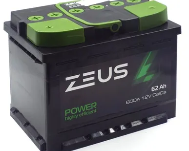 фото Аккумулятор ZEUS POWER 62 Ач п.п.