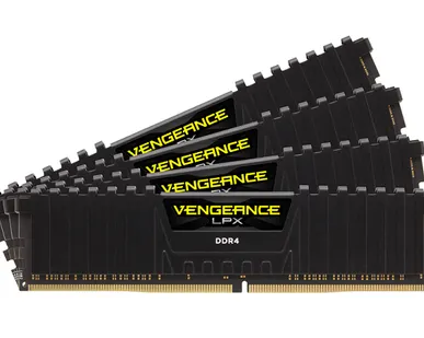 фото Оперативная память DDR-4 DIMM 32Gb (4х8Gb) PC-19200 2400Mhz 
CL16 Corsair C