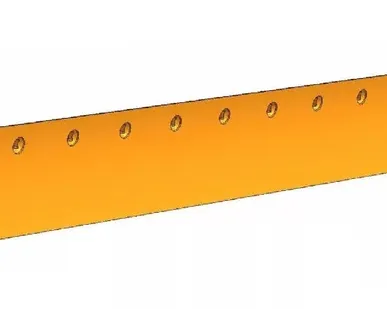 фото Нож твердосплавный 1980х130х25 (вставка 9 мм) для отвала спецтехники LiuGong СLG 418 (средний отвал)