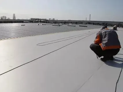 Фото №0 Мембранная кровля из пвх и тпо мембраны