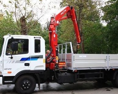 фото Бортовой грузовик HYUNDAI HD120(MegaTruck). Борт+ Kanglim 2056 (7т)