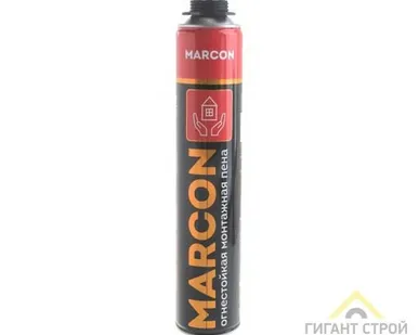 фото Пена монтажная ПРО MARCON огнестойкая 1000мл