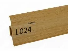 Фото №0 Плинтус Лайн Пласт Бук светлый L024 2,2м