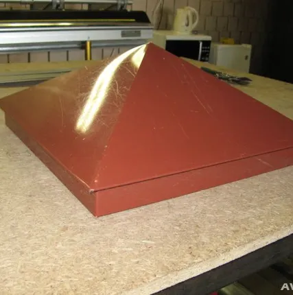 Фото №0 Колпаки для забора