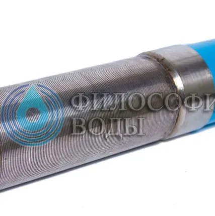 Фото №0 Фильтр скважинный каркасно-щелевой с резьбой ф125 под трубу НПВХ