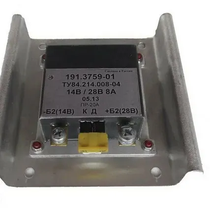 Фото №0 Преобразователь напряжения 191.3759-01(02) МТЗ-1221.2