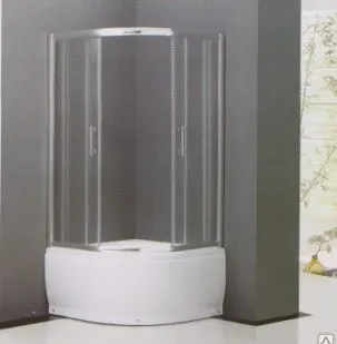 фото Душевой уголок F 208 90х90 тонированный
