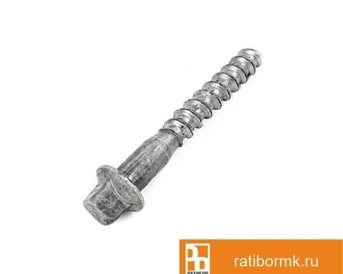 фото Шуруп путевой 2.24х180. ГОСТ 809-2020