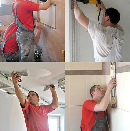 Фото №0 Оклейка стен обоями