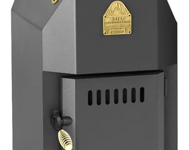 фото Печь отопительная ТМФ Профессор Бутаков Инженер (стальные дверь и колосник, труба сверху, арт. 10500)