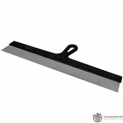 Фото №0 Шпатель фасадный 600 мм (нержавеющая сталь, пластмассовая ручка) в ассортименте