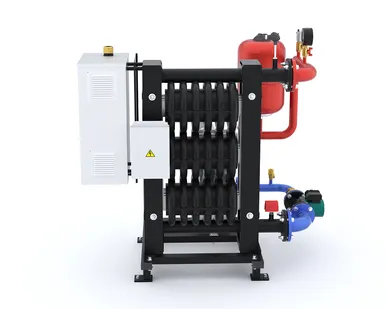 фото Индукционный мобильный отопительный узел нагрева ИКВ