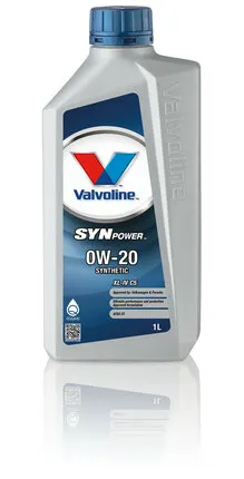 Фото №0 Масло моторное синт. Valvoline SYNPOWER XL-IV C5 0W20 (e1L)