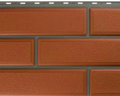 фото Фасадная панель Камень Венецианский (терракотовый)