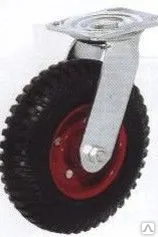 фото Колесная опора поворотная SC100 (60) d200, протекторная резина