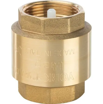 Фото №0 STOUT 1 1/4 Клапан обратный пружинный муфтовый с пластиковым седлом