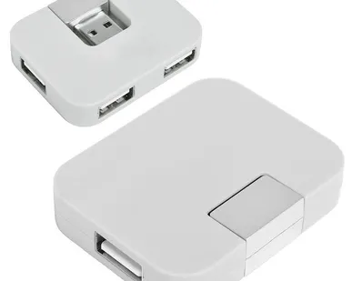 фото USB-разветвитель "Mini" на 4 порта, 5,2х4х1см