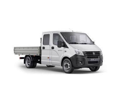 фото Бортовой тентованный автомобиль с двухрядной кабиной на шасси  Газель NEXT А22R32-70