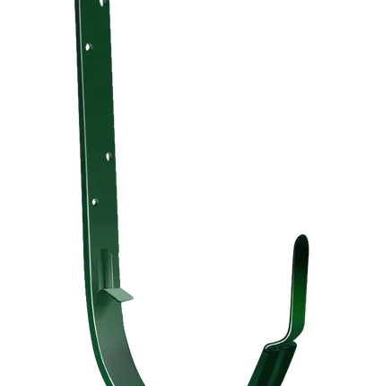 Фото №0 Кронштейн желоба ПВХ Grand Line Стандарт, металлический зеленый