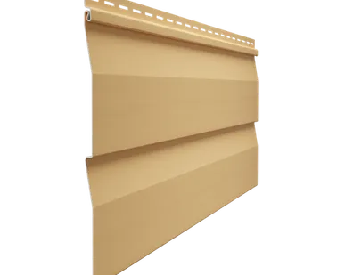 фото Сайдинг Docke Корабельный брус D4, 5DL Манго Деке Стандарт виниловый