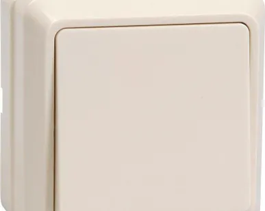 фото Выключатель 1-кл. ОП Октава 10А IP20 ВС20-1-0-ОКм крем. ИЭК EVO10-K33-10-DC