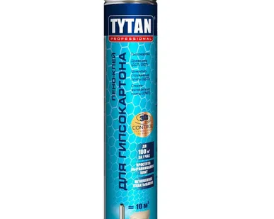 фото Клей-пена для гипсокартона Tytan Professional 840 мл
