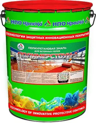Фото №0 Полимерстоун-1 однокомпонентное полиуретановое покрытие для защиты бетонных полов, 25 кг