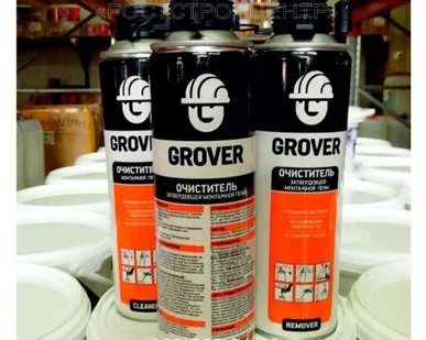 фото Очиститель затвердевшей монтажной пены GROVER Remover,500 мл (Эскаро)