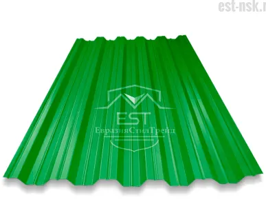 фото Профнастил НС-35х1000 Pe 0.5 | RAL 6002 Зелёный лист