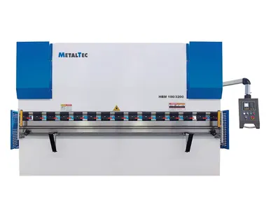 фото Листогибочный гидравлический пресс MetalTec HBM 100/3200М (Е22, ручная компенсация прогиба)