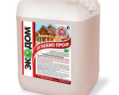 фото Огнебиозащитный состав "ЭКОДОМ проф" 5кг (65003)