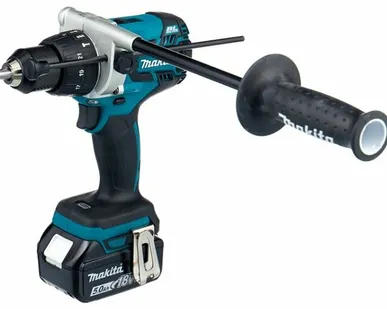 фото Аккумуляторная ударная дрель-шуруповерт Makita DHP481RTE