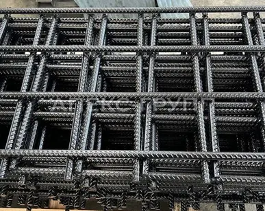 фото Противоподкопная решетка, 150х150х16 мм, высота 500 мм