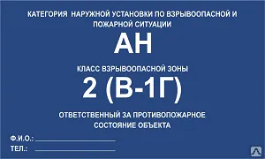 фото Пикетный знак "Указатель категории"