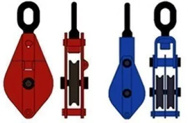фото Блок монтажный с ушком 3,2 т, количество роликов 1