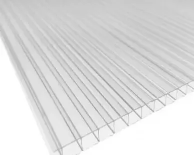 фото Сотовый поликарбонат "SOTALIGHT" Прозрачный 4 мм