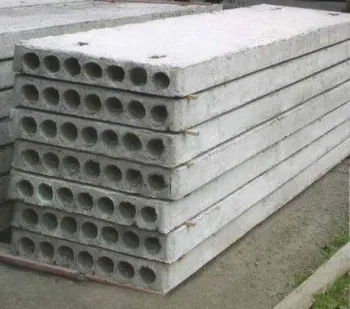 фото Пустотные плиты жби