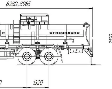 фото АЦ-11,5 Камаз 65115-3052-23