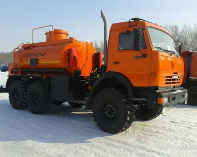 фото КАМАЗ 43114 топливозаправщик