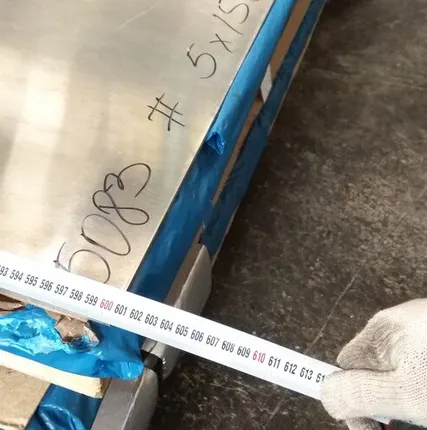 Фото №0 Алюминиевый лист 5083 (АМг4,5) 3,0х1500х6000