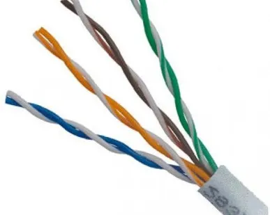 фото Витая пара FTP 4 пары AWG 24 категория 5е экран внутренняя Cu Premium