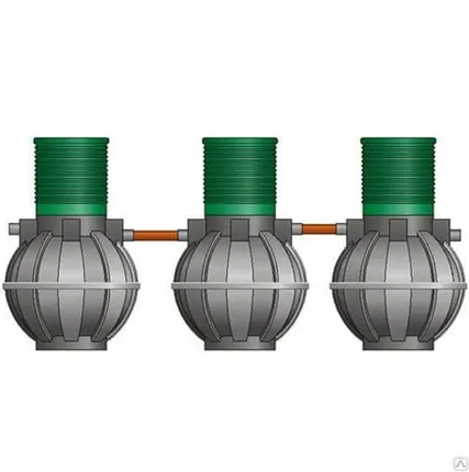 Фото №0 Септик Шар в сборе 3 шара - для 6-ти человек